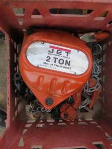 lot 59 image: Jet 2 Ton Chain Hoist - Model #SMH - 2T-10