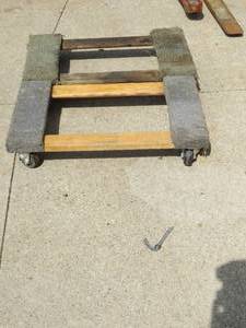 lot 67 image: 2 Piece Lot Of 4 Wheel Dollies