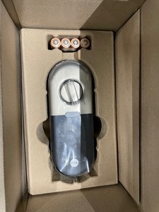 lot 12 image: New Nest x Yale Lock - Tamper-Proof Smart Wifi Bluetooth Deadbolt Lock with Nest Connect - Satin Nickel