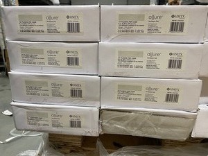 lot 80 image: 10 cases TrafficMaster Sandpiper Oak Grip Strip Water Resistant Luxury Vinyl Plank Flooring (240 Sq Ft)