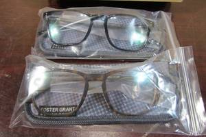 lot 8 image: Foster Grant Set Of Two Cheater Glasses 1.25 Strength