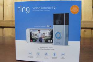 lot 18 image: Ring Video Doorbell 2 Wire-Free Video Doorbell