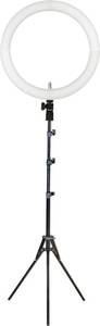 lot 69 image: Sunpak - LED 448 19 Bi-Color Ring Light Kit - Black