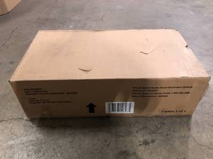 lot 4 image: Home Decorators Collection Smoke Brown Wood Accent Cabinet with Dimensional Starburst Pattern (31.5 in. W x 36.63 in. H)  Customer Returns See Pictures
