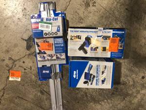 lot 32 image: Lot of Assorted Kreg Tools and Hardware Various Models and Conditions Customer Returns See Pictures