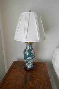 Pair of asian lamps