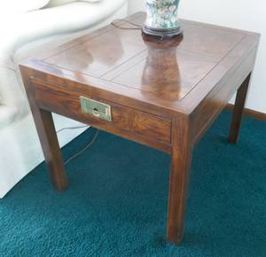 Pair of end tables