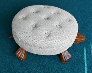 Turtle foot stool