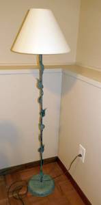 Matching floor and table lamp