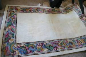 5 ft x 8 ft Rug, just professionally cleaned