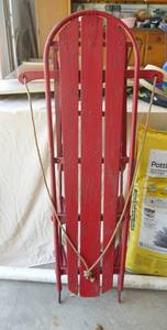 Very nice condition vintage tobaggan