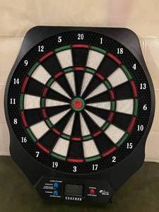 lot 23 image: Direct Hit Dart Board and Darts