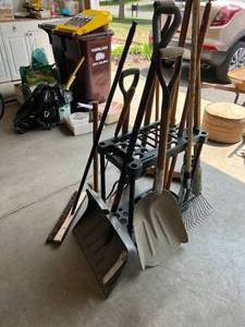 lot 53 image: Yard Tools and Organizer
