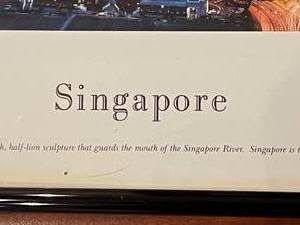 lot 14 image: Sydney Australia & Singapore Prints