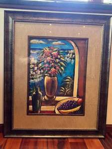 lot 17 image: Framed Print by Pate