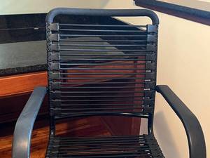 lot 36 image: Modern Black Adjustable Desk Chair
