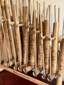 lot 44 image: Angklung Bamboo Indonesian Instrument