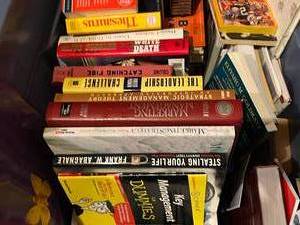 lot 59 image: Large Bin of Books