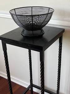 lot 69 image: Decorative Stand & Fruit Basket