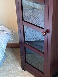 lot 79 image: Wood Nightstand