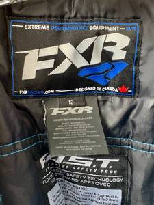 FXR Extreme Youth SZ 12 Coat