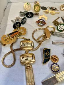 Men�s Jewelry USA Masonic Clips