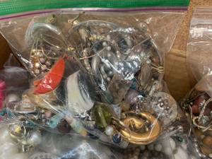 10 lbs Costume Jewelry Parts & Pieces