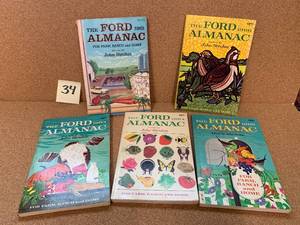 Ford Almanacs  1961, 63, 64, 65, 66