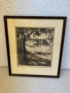Art Work Signed By Eng Saijot