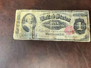 Series 1891 US Paper Silver Dollar