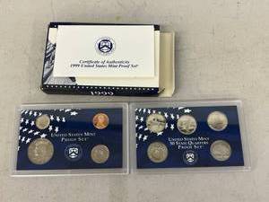 1999 US Mint Proof Set - State Quarters