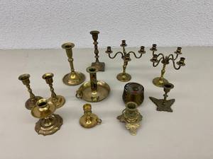 Brass Candleholders
