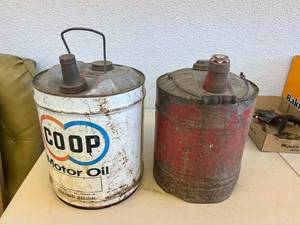 5 Gallon Oil Cans