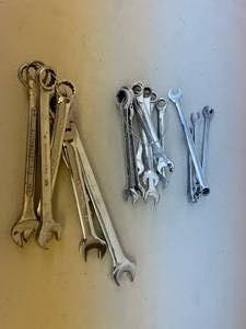 lot 244 image: 716, 12 & 34 Wrenches