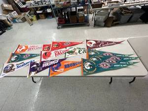 lot 267 image: NFL Football Flags