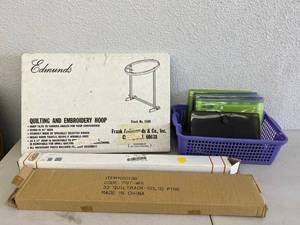 lot 306 image: Quilting Supplies & Organizers