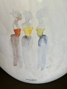 lot 42 image: Signed Kosta Boda Catwalk Vase Designed by Kjell Engman
