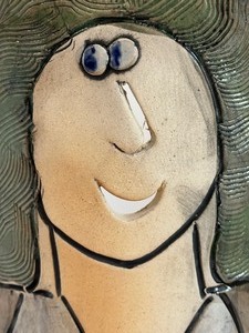 lot 45 image: Artisan Pottery Figurine