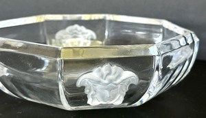 lot 86 image: Rosenthal Versace Crystal Bowl