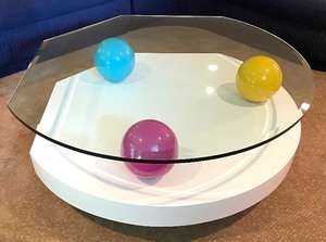 lot 6 image: Contemporary Custom Coffee Table by Pierre Girard - Contemporary Table by CBF by Pierre