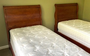 lot 15 image: Pair of Vintage Twin Bed Frames
