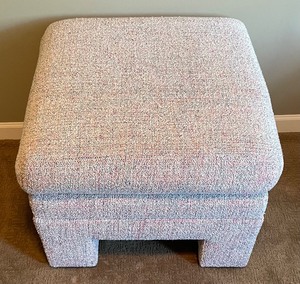 lot 37 image: Custom Made Ottoman on Casters by Classic Gallery