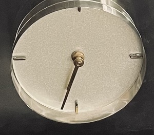 lot 119 image: Tochigi Tokei Lucite Clock