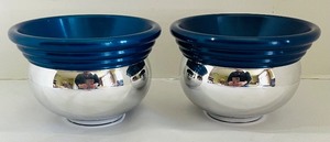 lot 156 image: Pair of Lunt Saturn Twilight Vases