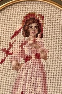 lot 295 image: Vintage Needlepoint Framed Art