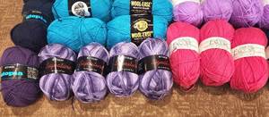 lot 324 image: Large Colorful Yarn Collection