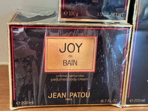 lot 340 image: New JOY de Bain Lotions and Soap