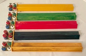 lot 373 image: Vintage Mah Jongg Game