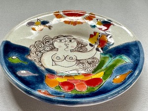 lot 401 image: Italian Desimone Pottery Trinket Dish