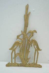 Brass Flamingo